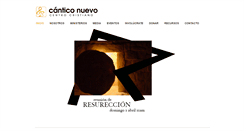 Desktop Screenshot of canticonuevo.tv