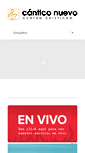 Mobile Screenshot of canticonuevo.tv