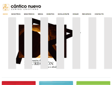 Tablet Screenshot of canticonuevo.tv